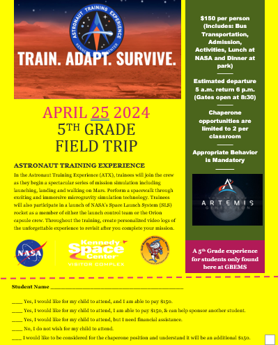 NASA Trip